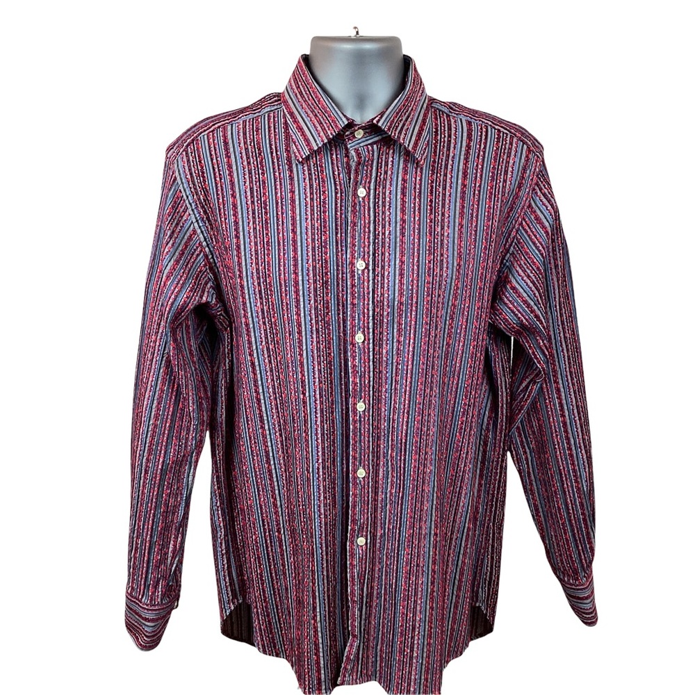 ETRO Made in Italy Oxford Shirt NOT XXL -fits Mens med w/relax fit/Lg slim fit.